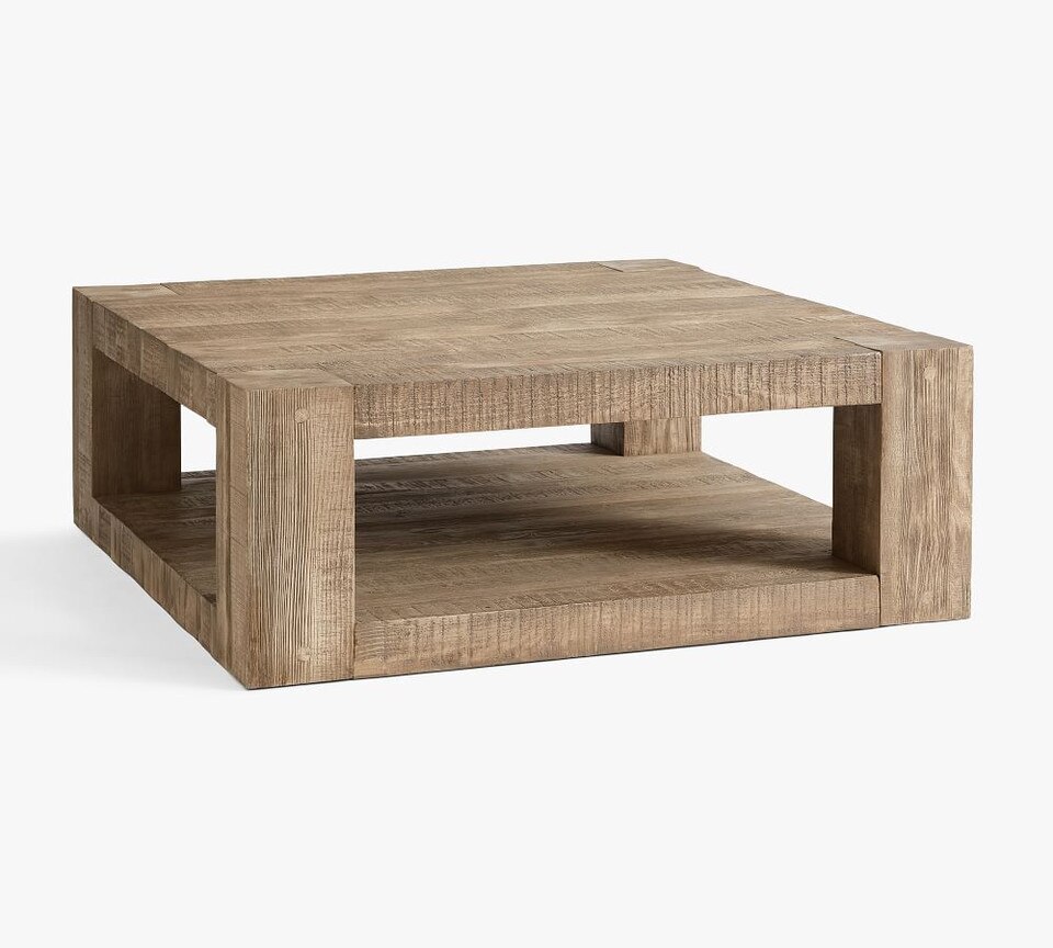 Palisades 112 cm Coffee Table, Sierra Pottery Barn Australia